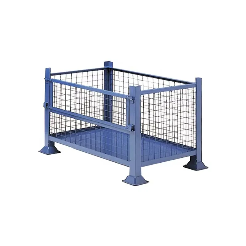Metal Steel Butterfly Container Cage Foldable Warehouse Butterfly Pallet Cage