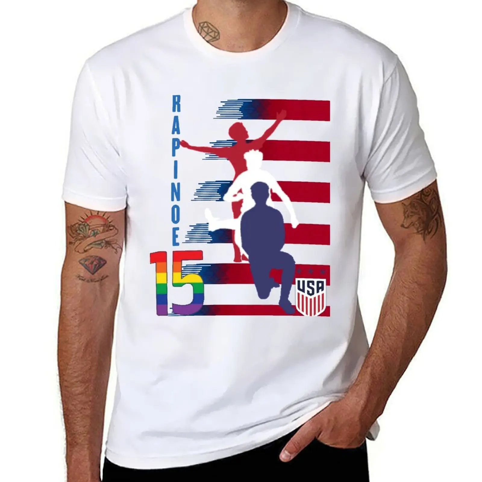 ميغان رابينو - كن أفضل ما لك LGBTQ تي شيرت رجل تي شيرت للرجال رجل تي شيرت القطن تي شيرت