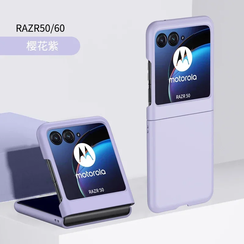 Schlanke, ultradünne, harte Schutzhülle für Motorola Razr 70 60 Ultra Pro 50 40 Plus, Candy-Farben, hautähnliches Gefühl, Kameraschutz, Handyhülle – Detail 11