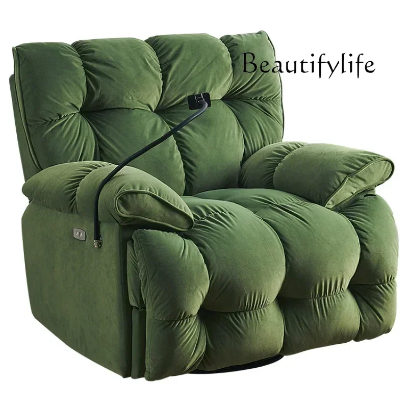 Smart Electric Rotate Chair Sofas Massage Single Person Chairs Living Room Modern Nordic Recliner Sillon Individual Furniture