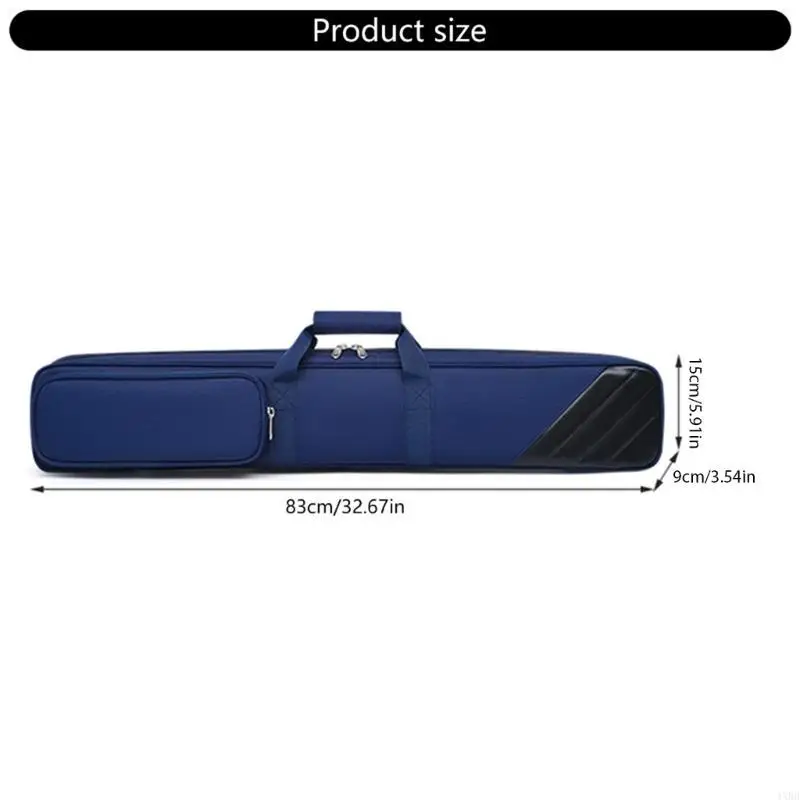 شركات النقل الجيبية المتعددة لاعب الجيب Cue Case Case Case Billiard Sitck Bag 4xBB