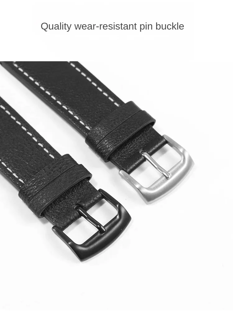 The Leather Strap Is Compatible with The C-i-t-i-z-e-n CA0695-17/84E CA0690-88E Business Sports Watch