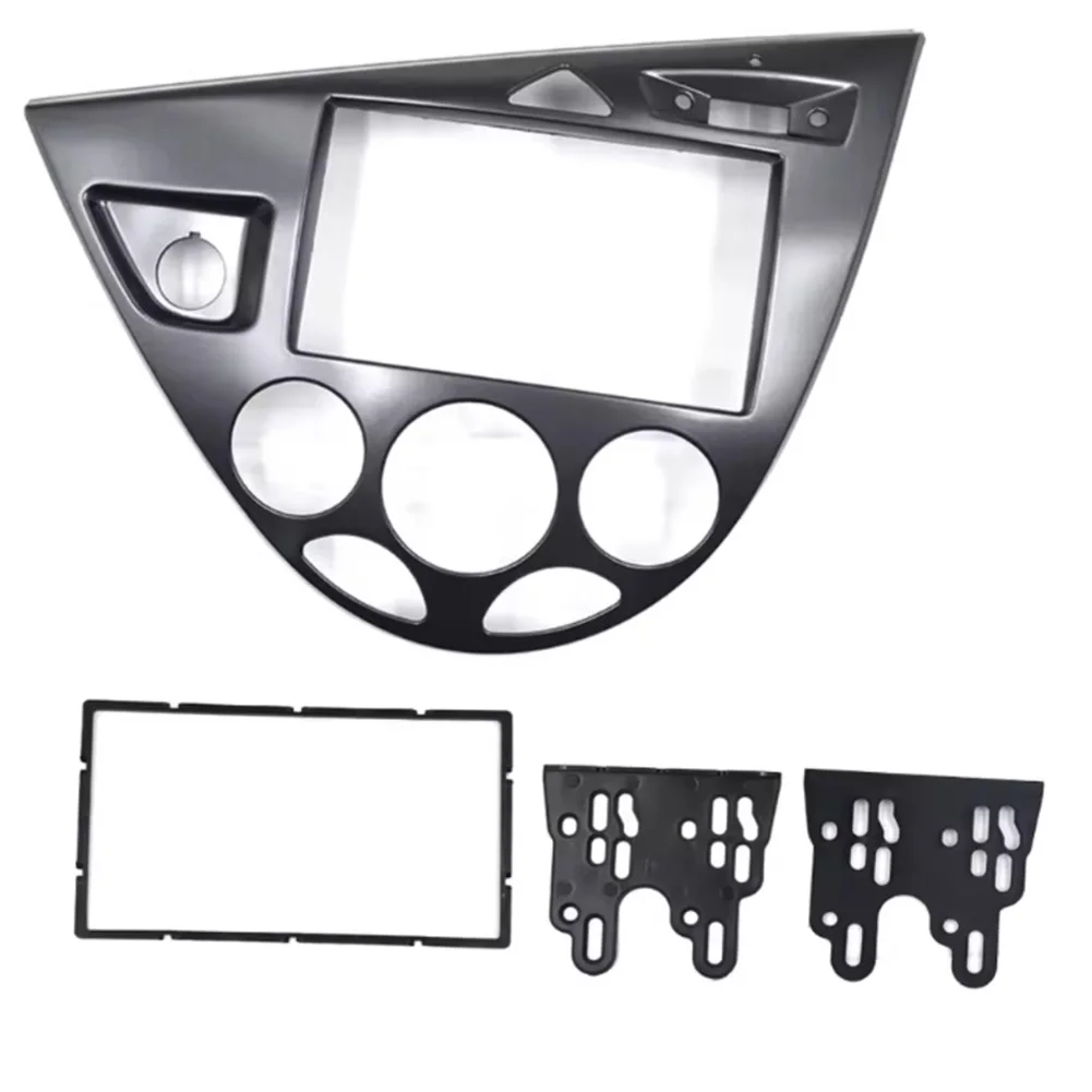 

Рамка радио панели 2 DIN для моделей Ford Focus/Ford для Fiesta 1998 2006, надежный ABS, процесс быстрой установки