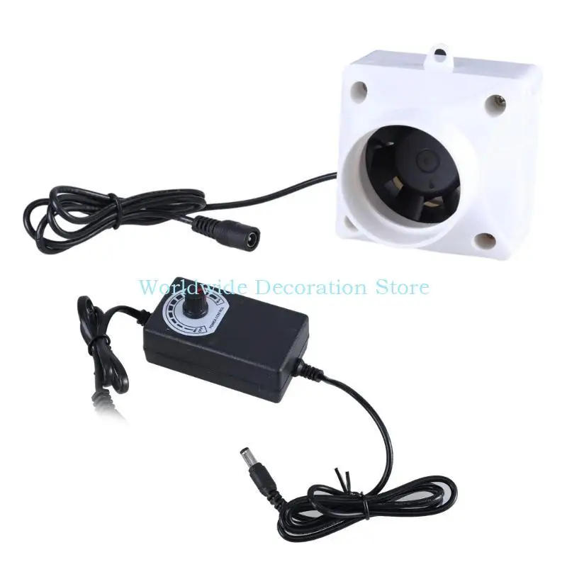 Q39B 주방 및 워크샵을위한 고효율 50mm 인라인 덕트 팬, 350m³/h 공기 흐름 AC100-240V 입력의 조용한 환기