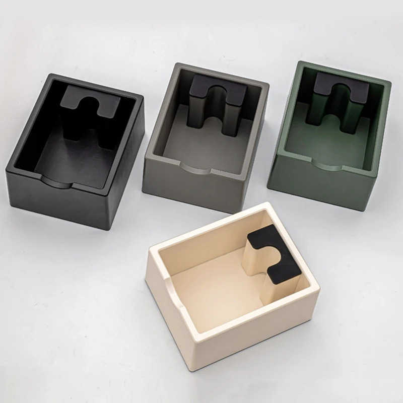 

Anti Slip Espresso Coffee Grounds Box Coffee Grounds Box Coffee Grounds Bucket Black