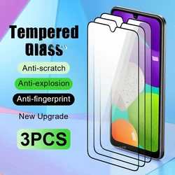 3Pcs Tempered Glass Protective Film for Samsung Galaxy A06 A16 A23 A24 A34 A53 5G Screen Protector A13 A05 A15 A25 A35 A55 A73