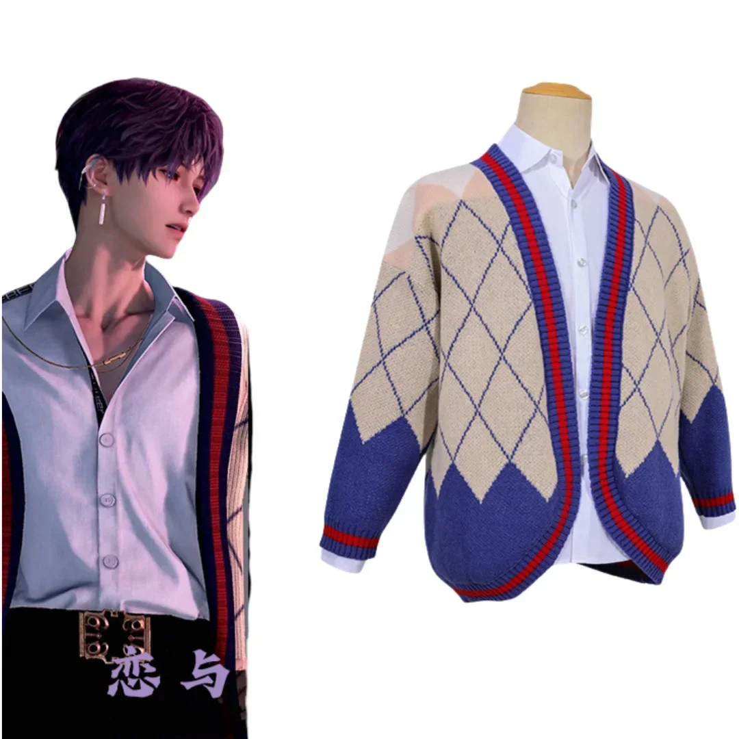 لعبة الحب والمساحة العميقة رافاييل أزياء تنكرية سترة Qiyu