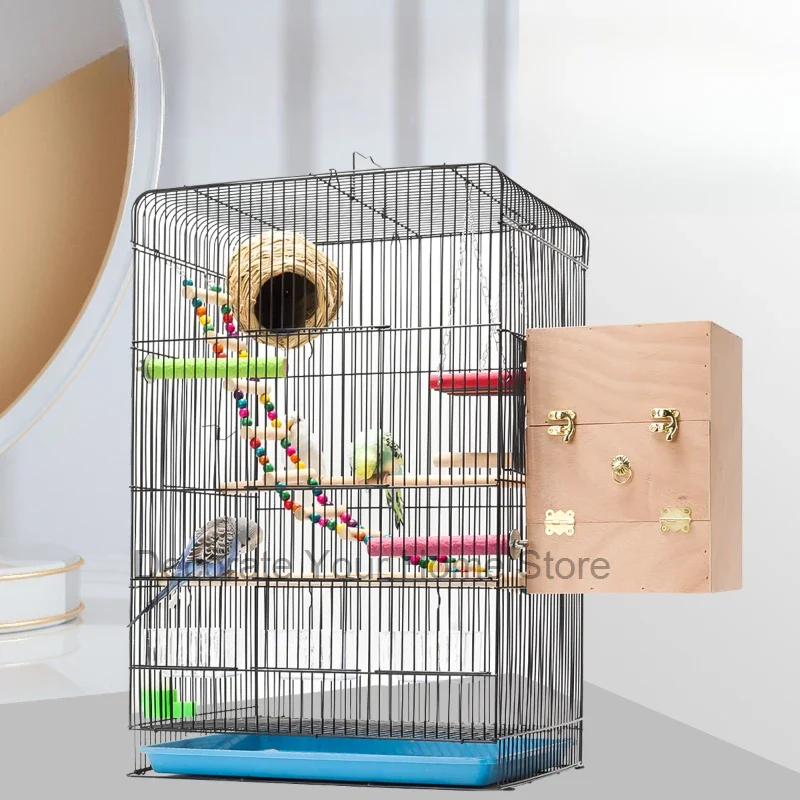 

Large Ferret Aviary Bird Cage Rabbit Outdoors Villa Home Bird Cage Accessories Courtyard Jaula Decorativa Pet Products RR50BC