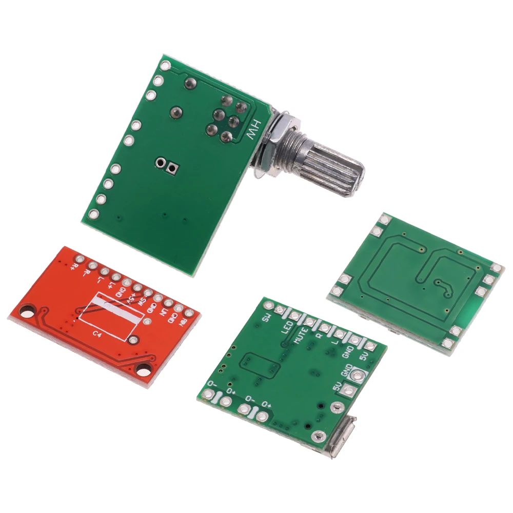 1/5/10PCS PAM8403 Super Mini Digital Amplifier Board 2 * 3W 5W Class D Digital 2.5V To 5V Small Stereo Amp Amplifier Board