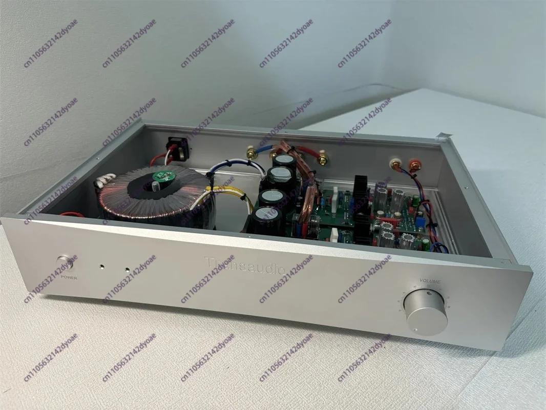 

Excellent FM300A Circuit, Fever Merge Machine Power Amplifier F1, 100W*2/8Ω .150W*2/4Ω,350W Nippon Steel Iron Core Transformer