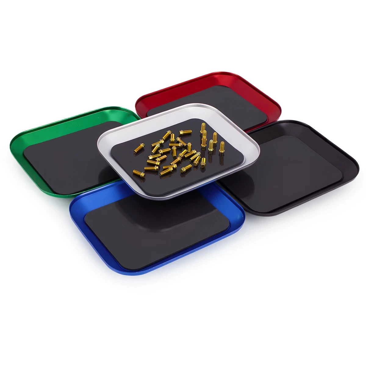 RC Repair Tool Aluminium Alloy Magnetic Screw Tray Plate For Airplane Car Boat Crawler Axial SCX10 D90 D110 Model Repair Tool