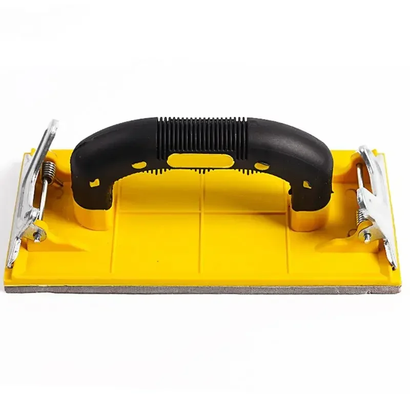 Sanding Block Sandpaper Holder Dry Wall Hand Sander With Anti-slip Black Handle,Manual Hand Sander For Wood,lijadora manual