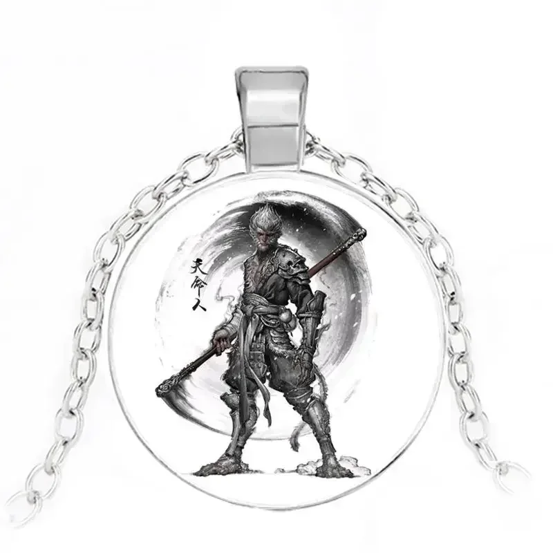 

Hot Selling Games in Europe and America SUN WUKONG Chinese Black Myth Necklace Deadpool 2 Wolverine Pendant Necklace Jewelry