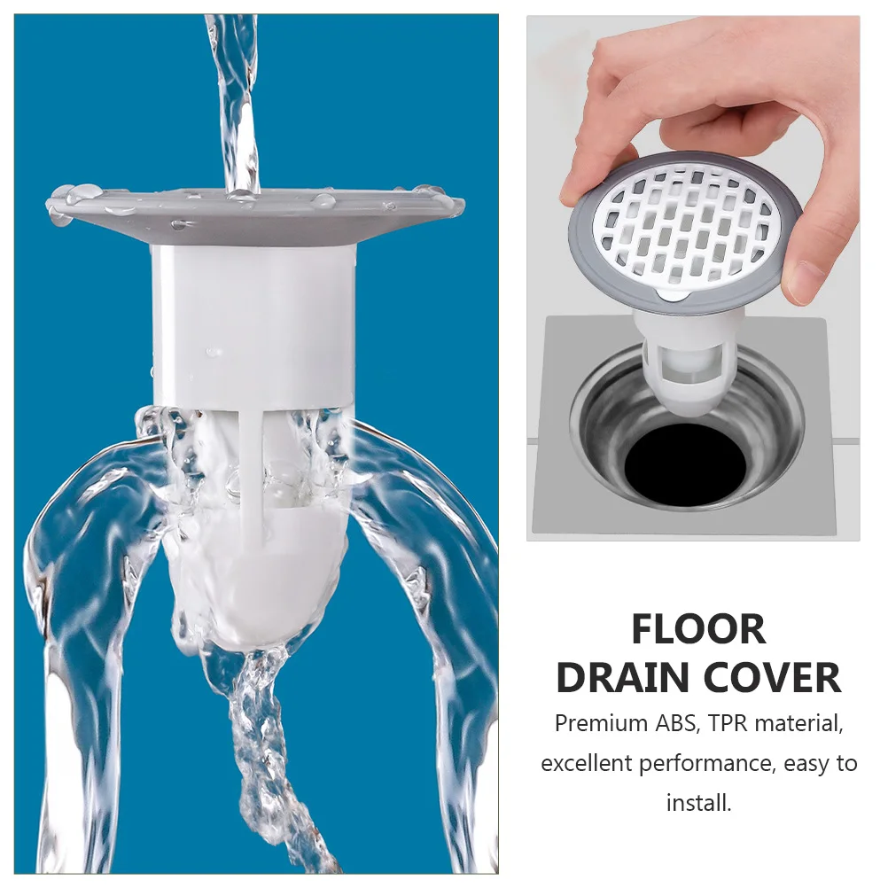 

1 шт., сливная крышка с защитой от запаха, Премиум-аБС-материал Tpr, сильная адсорбционная пробка для раковины для ванной комнаты, кухни, сливная подушка для пола, дома