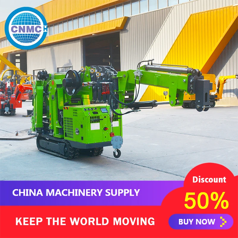 

Multiple Specification Work Platforms Hydraulic Crane Lift High Capacity Mini Crane 1000kg Factory Direct Sales Made in China