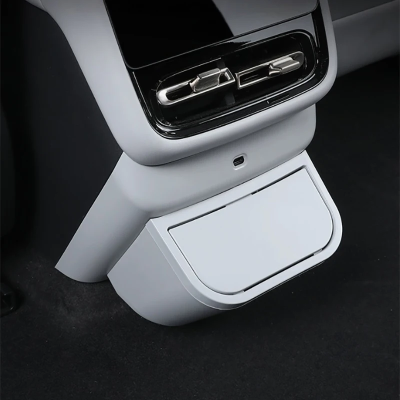 

Rear Exhaust Vent Panel Trash Bin Fit for Xpeng P7+ 2024 2025 Rear Storage Interior Storage Box Car Interior Accessories