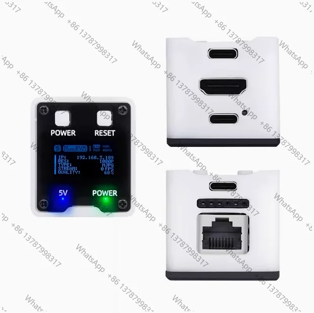 NanoKVM PiKVM Mini remote control operation and maintenance server HDMI raspberry pi