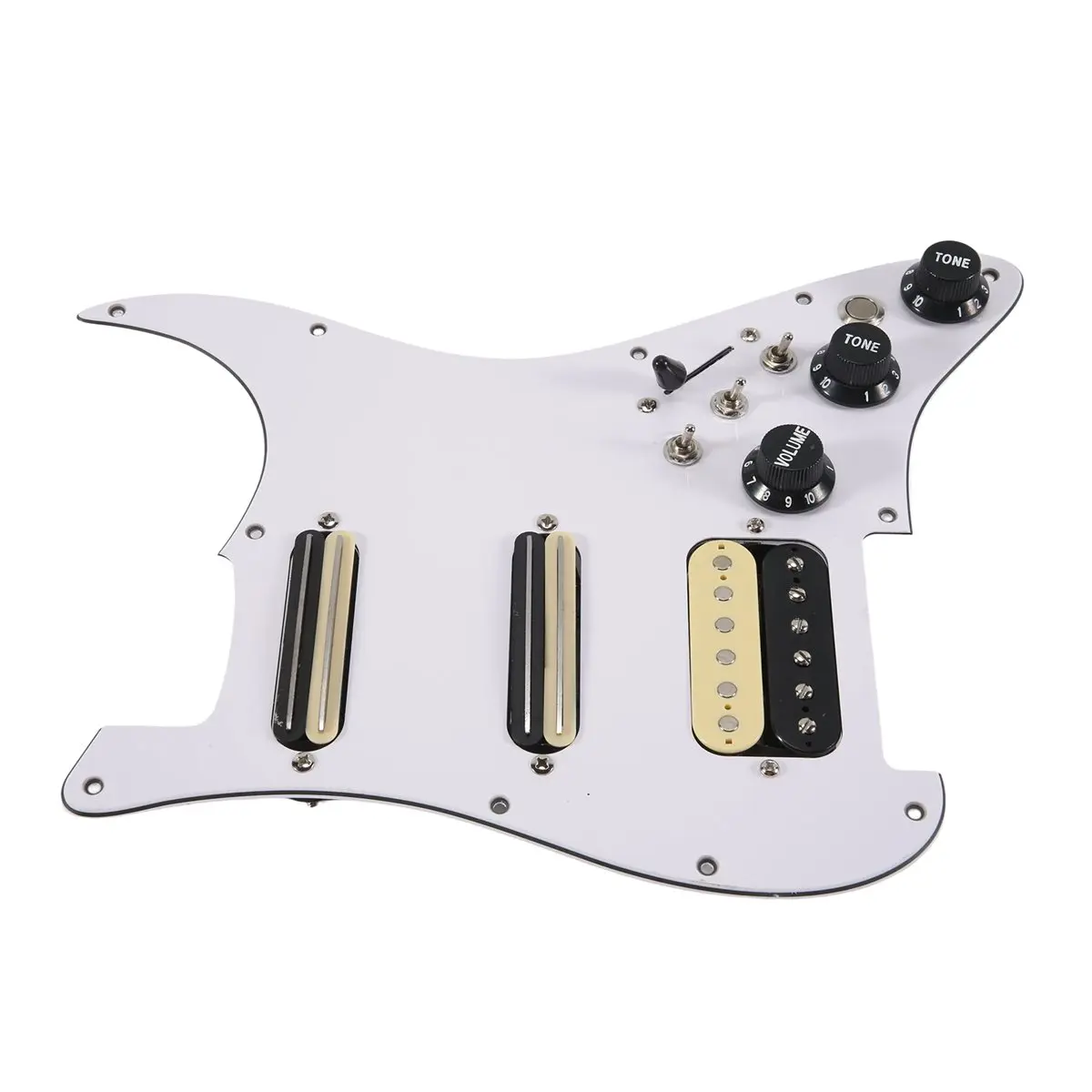 [Back to School] Electric Guitar Pickguard Pickup Wiring Loaded Prewired Pickguard Guitar Pickguard Scratchplate Pickup Assembly
