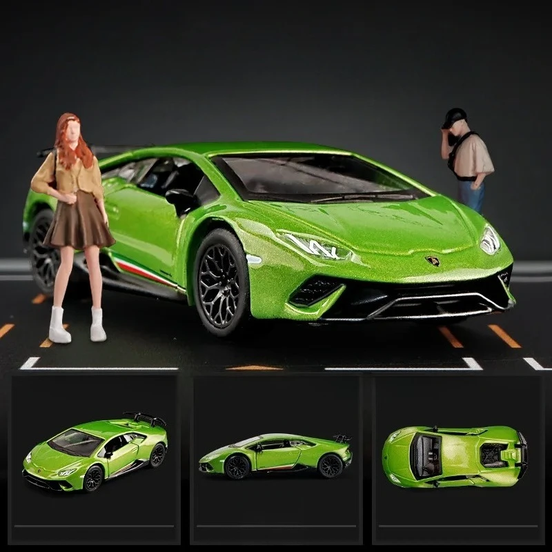 

Simulation 1:64 Huracan Perfoemante Alloy Model Sián FKP 37 Supercar Model Collection Miniature Voiture Home Decor