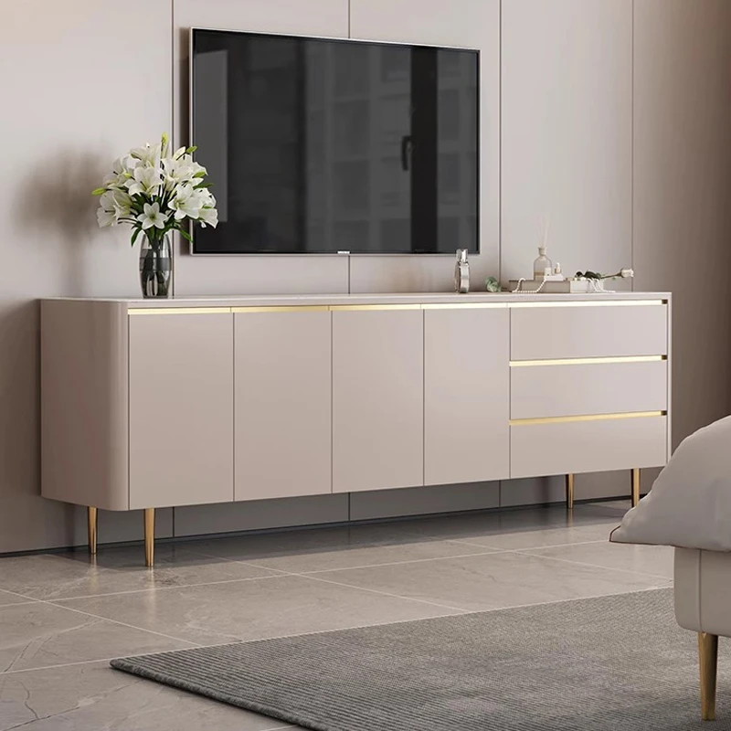 Soporte De Tv De decoración moderna, mueble De Tv Glamour De lujo Simple y elegante, Mueble De Salón nórdico, Mueble De Sala De estar Moderno Para La Tv