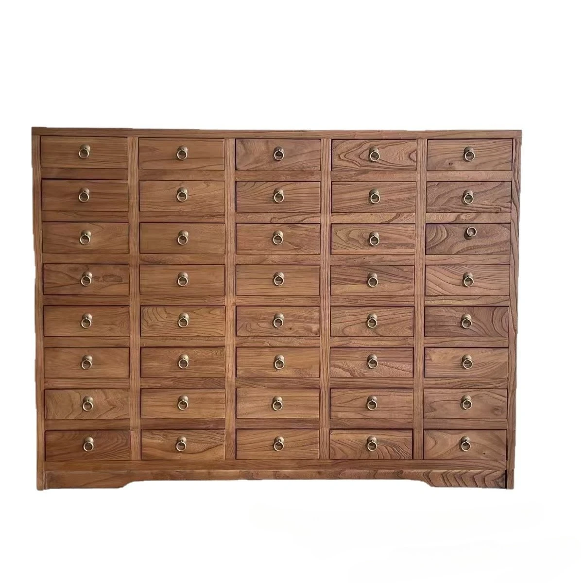 

Traditional Chinese Medicine Pharmacy Bucket Type Small Medicine cabinet Solid Wood Household