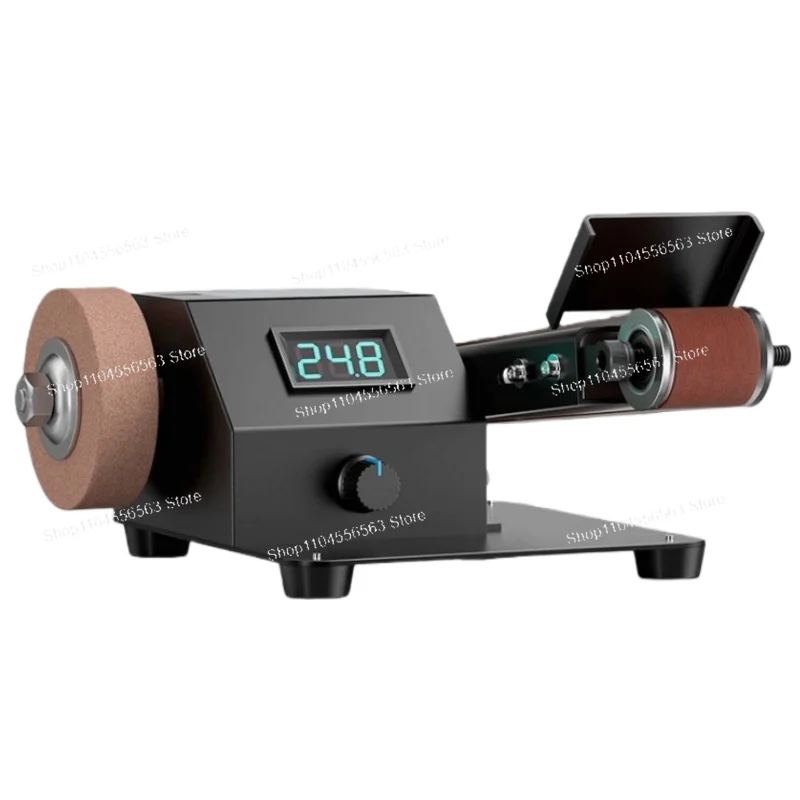 Rechargeable Mini Belt Sander, Lithium Micro Electric Polisher for Sharpening & Sanding