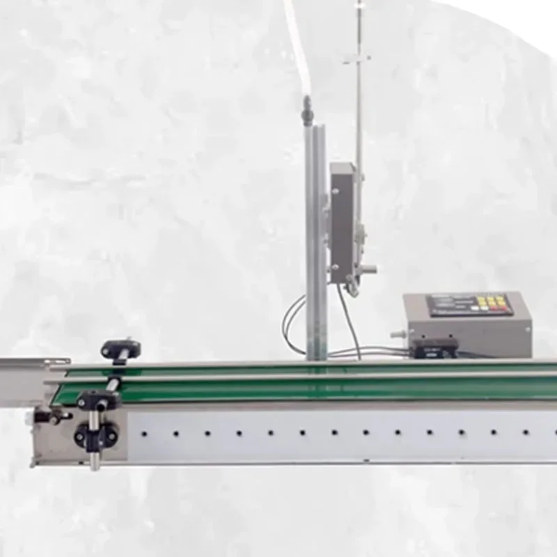 

Industrial Auto Liquid Filling Machine Anti Drip Anti Foam Up Down Filling Nozzle with Running Conveyor Belt