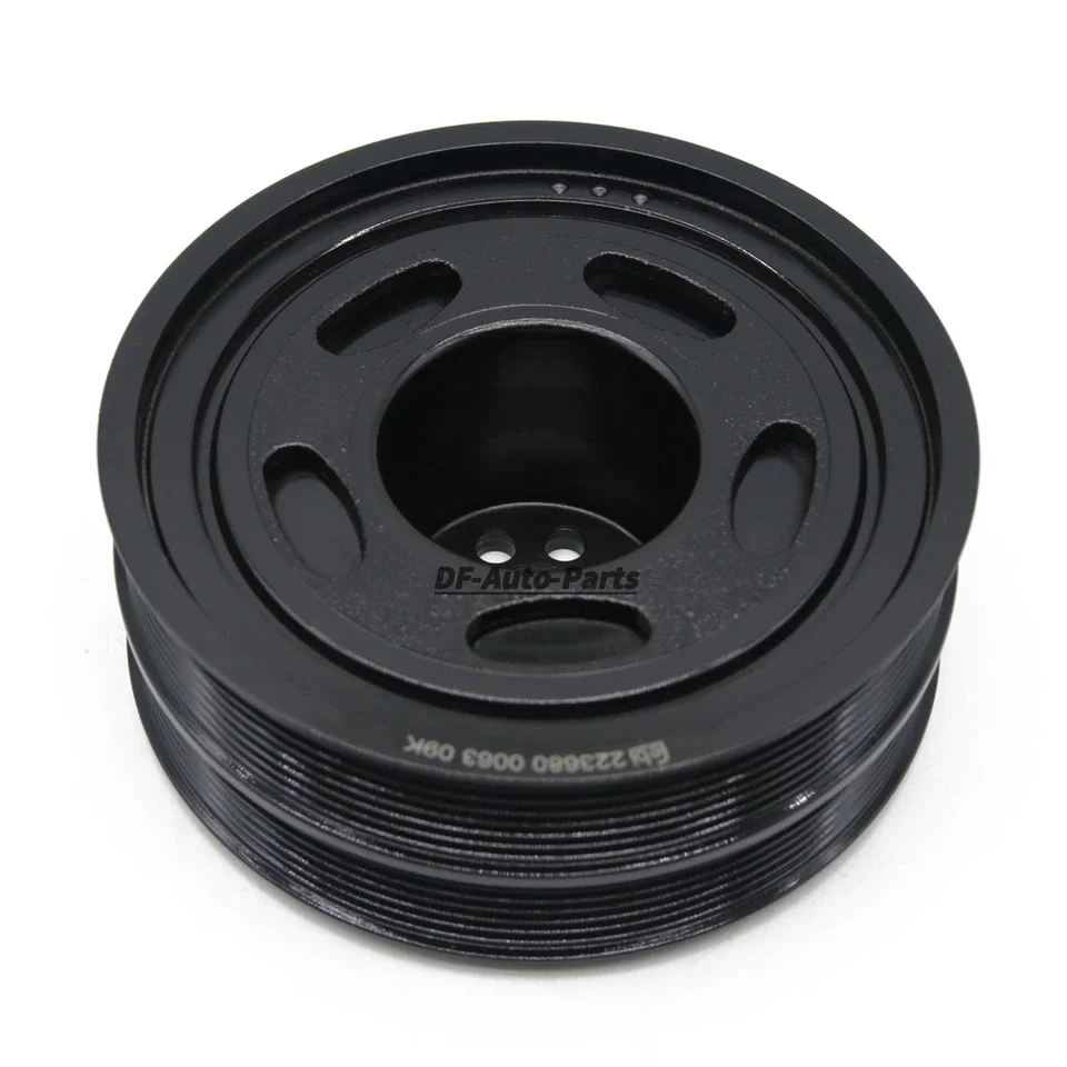 FEBI Engine Crankshaft Pulley For A6 A7 A8 Q5 Q7 S5 VW Touareg 3.0T 06E105251F 06E105251E 059105251S 06E105251 95810224111
