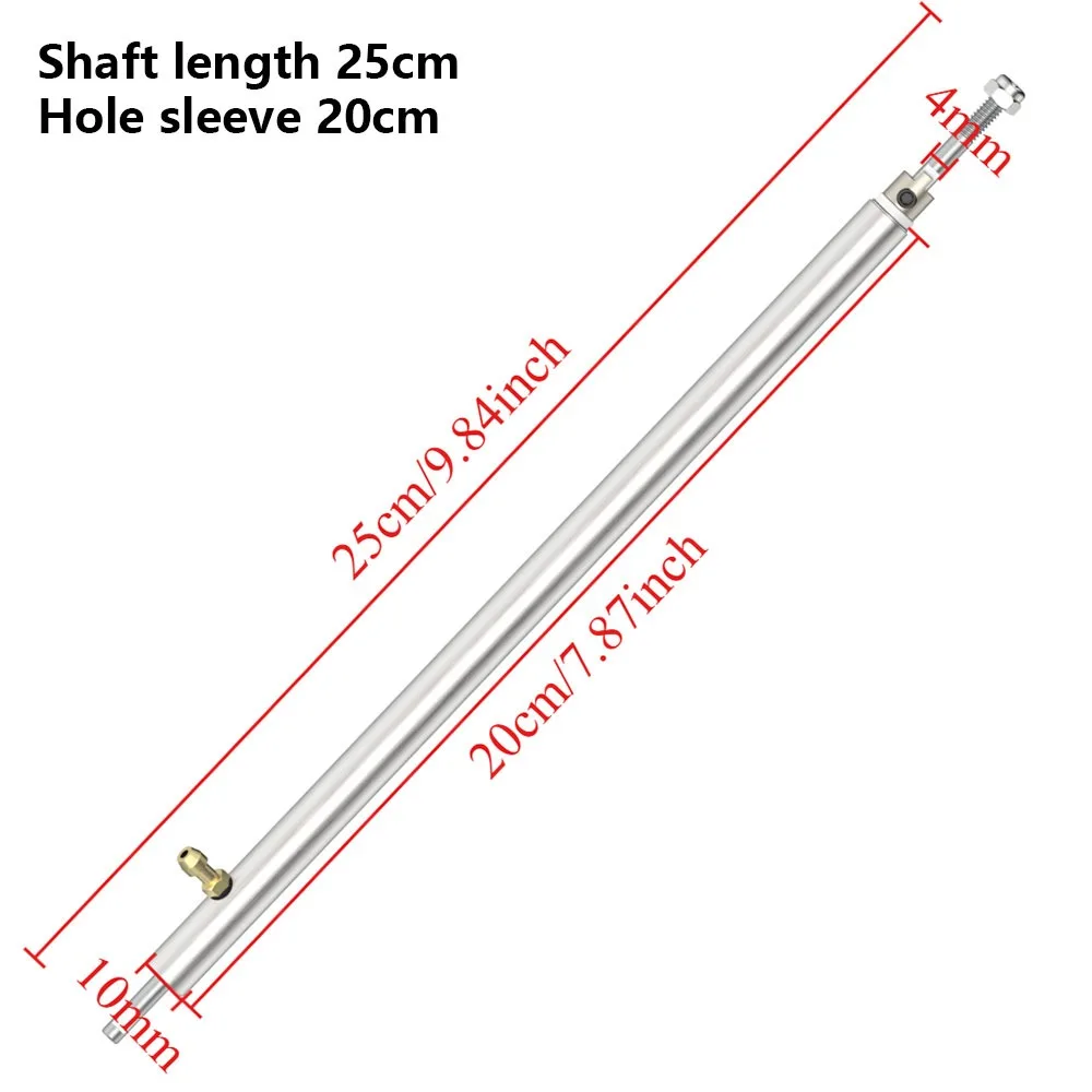 1Pcs L7.5-35cm RC Boat Drive Shaft 4mm 5mm Grease Nozzle Boat Shaft Assembly Stainless Steel High Speed Bearing