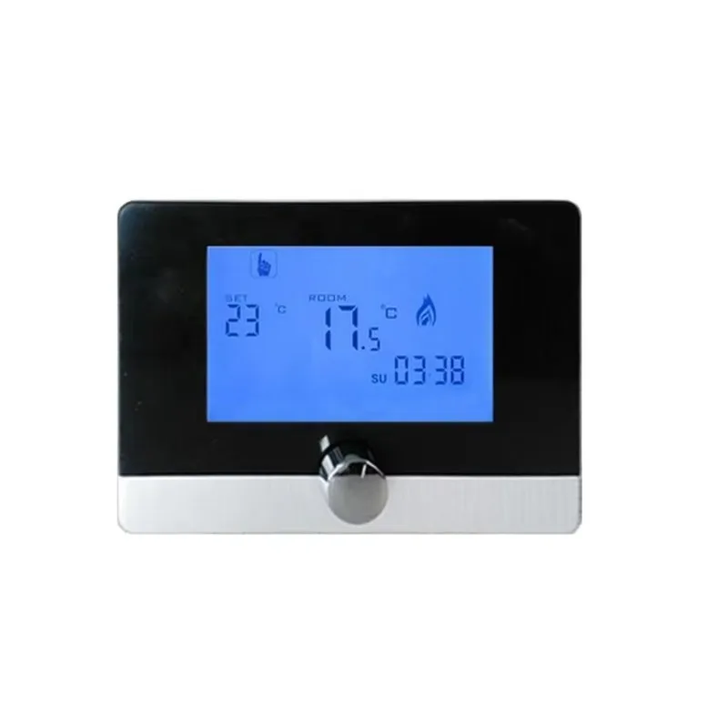

Modern Digital Smart Home Heating Thermostat Remote Control ABS Material Traditional PC Temperature Controller Water