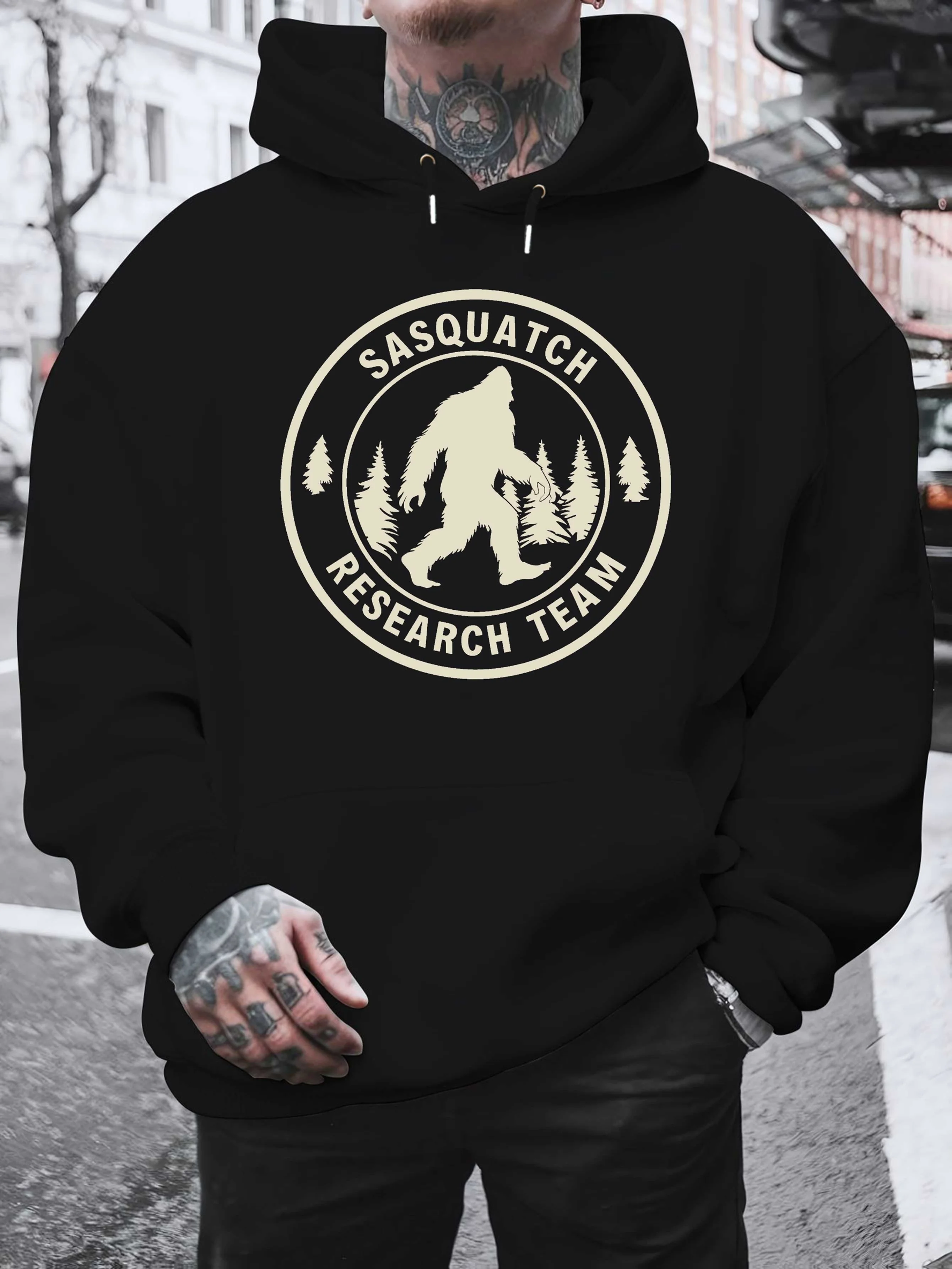 A Stylish Collection of Men'S Printed Velvet Sweatshirts for Autumn And Winter, Featuring Trendy Oversized Hoodies Suitable for Spring And Fall, Plus Size
