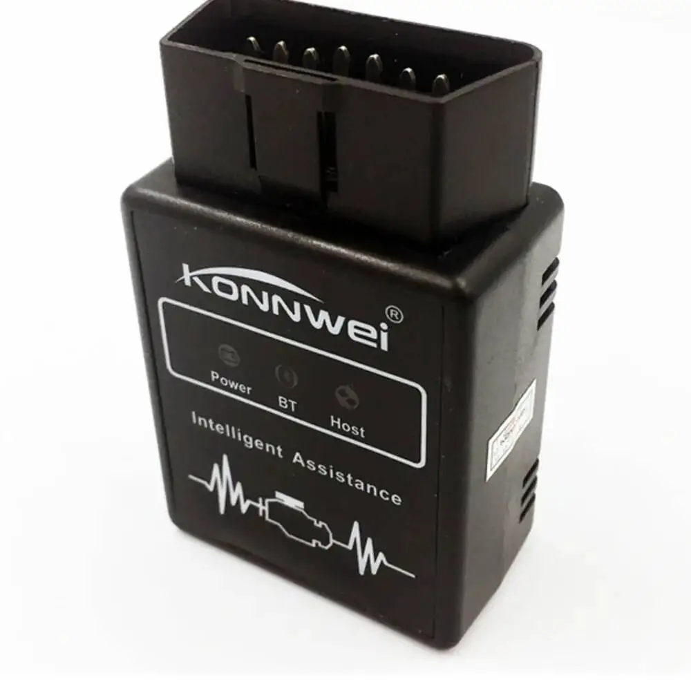 Диагностический сканер KONNWEI KW912 OBDII Bluetooth 3.0 OBD2 OBD V1.5 II для диагностики ошибок автомобиля, адаптер для считывания кодов, тестер KW 912