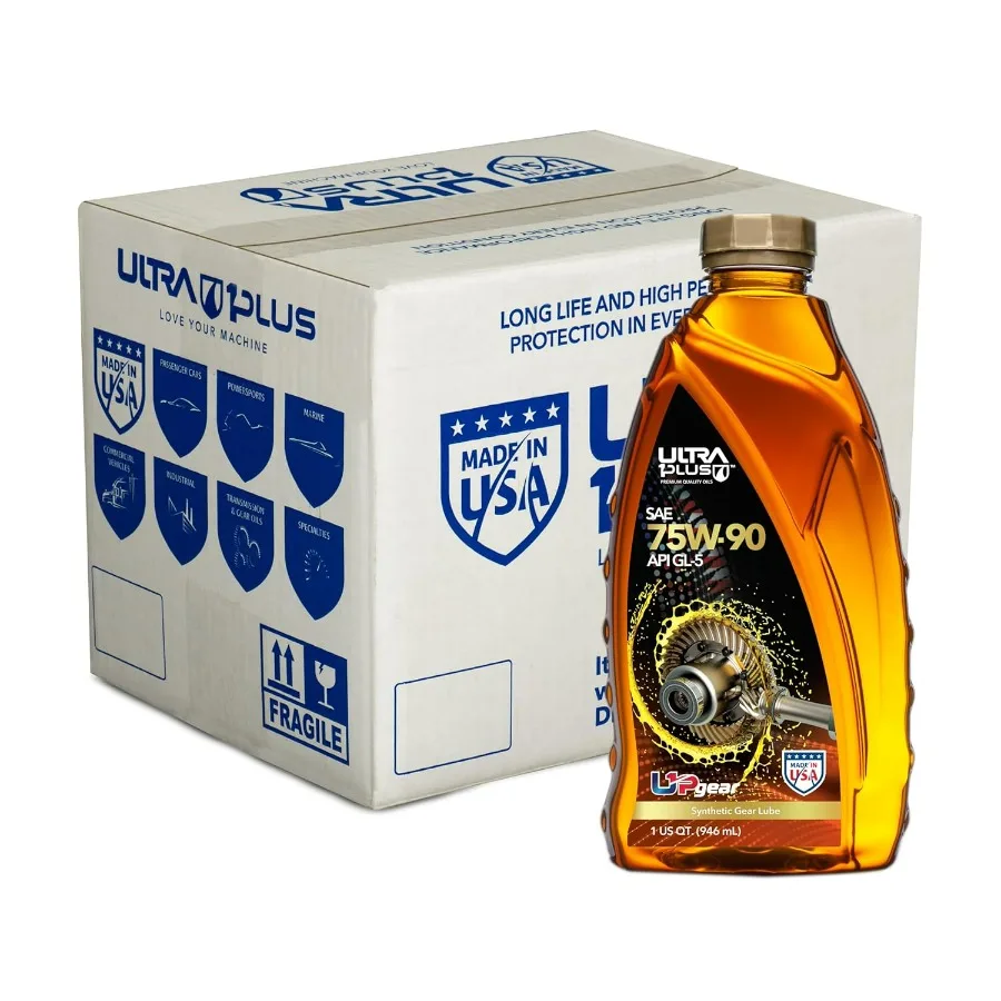 

ULTRA 1PLUS U1PGear SAE 75W90 Synthetic Limited Slip Gear Oil API GL5 MT01 12 QTS