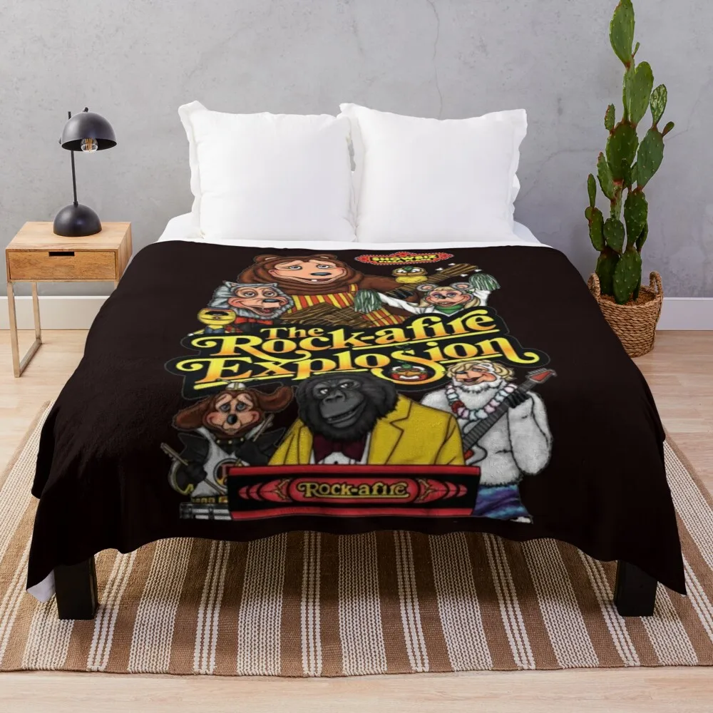 

Showbiz Pizza Billy Bob Throw Blanket Summer Beddings Blankets For Sofas Winter beds Blankets