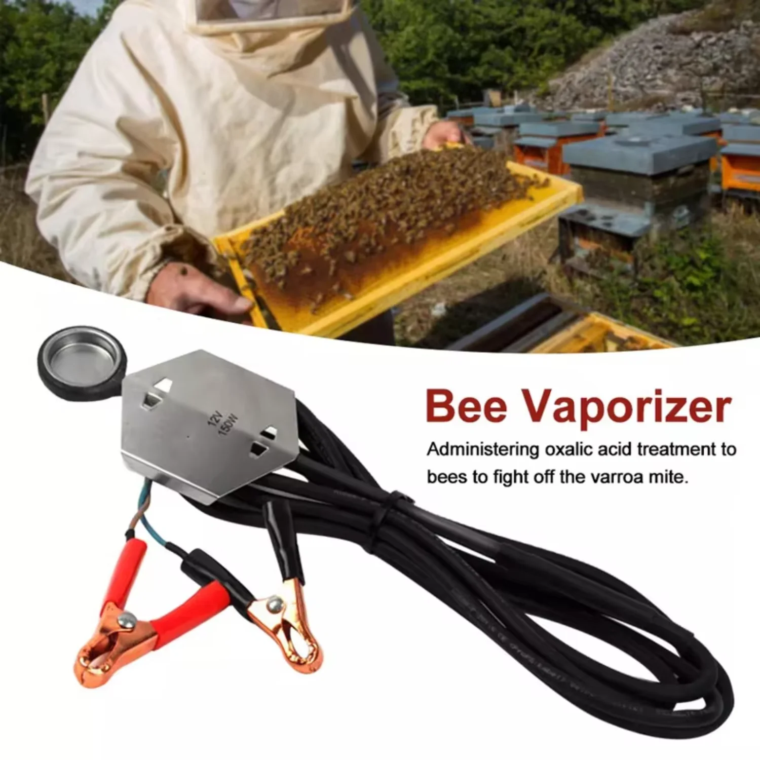 

Control Multifunction Safe Backyard Oxalic Acid Outdoor Garden Bee Vaporizer Beekeeping Supplies Practical