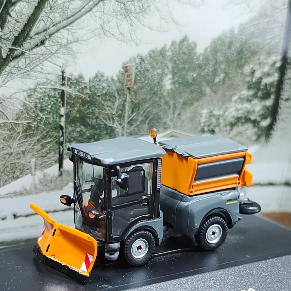 MC130 Model Snow Removal Vehicle 1:87 Miniatura de Car Toy