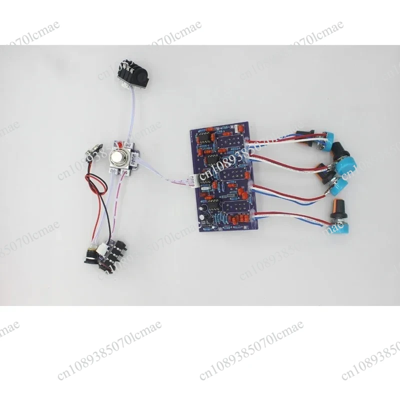 DIY Handmade Effector SansAmp GT-2 Replica Electric Guitar Speaker Analog Distortion Single Circuit Board