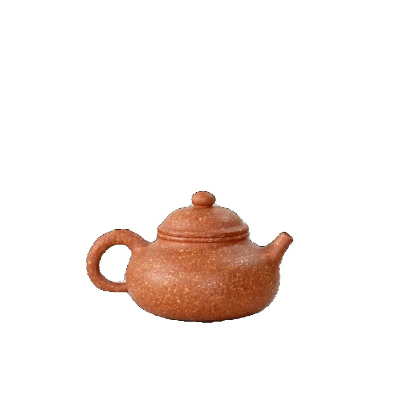 

Zisha pot, coarse sand downhill mud, hand abrasive, Rongtian pot