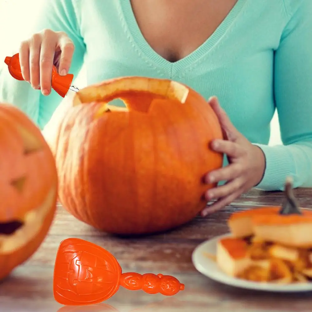 Pumpkin Carving Tools Pumpkin Lantern Carving Tools Sculpting Cutter For Halloween Party Family Kitchen Fall Decoration Handmade