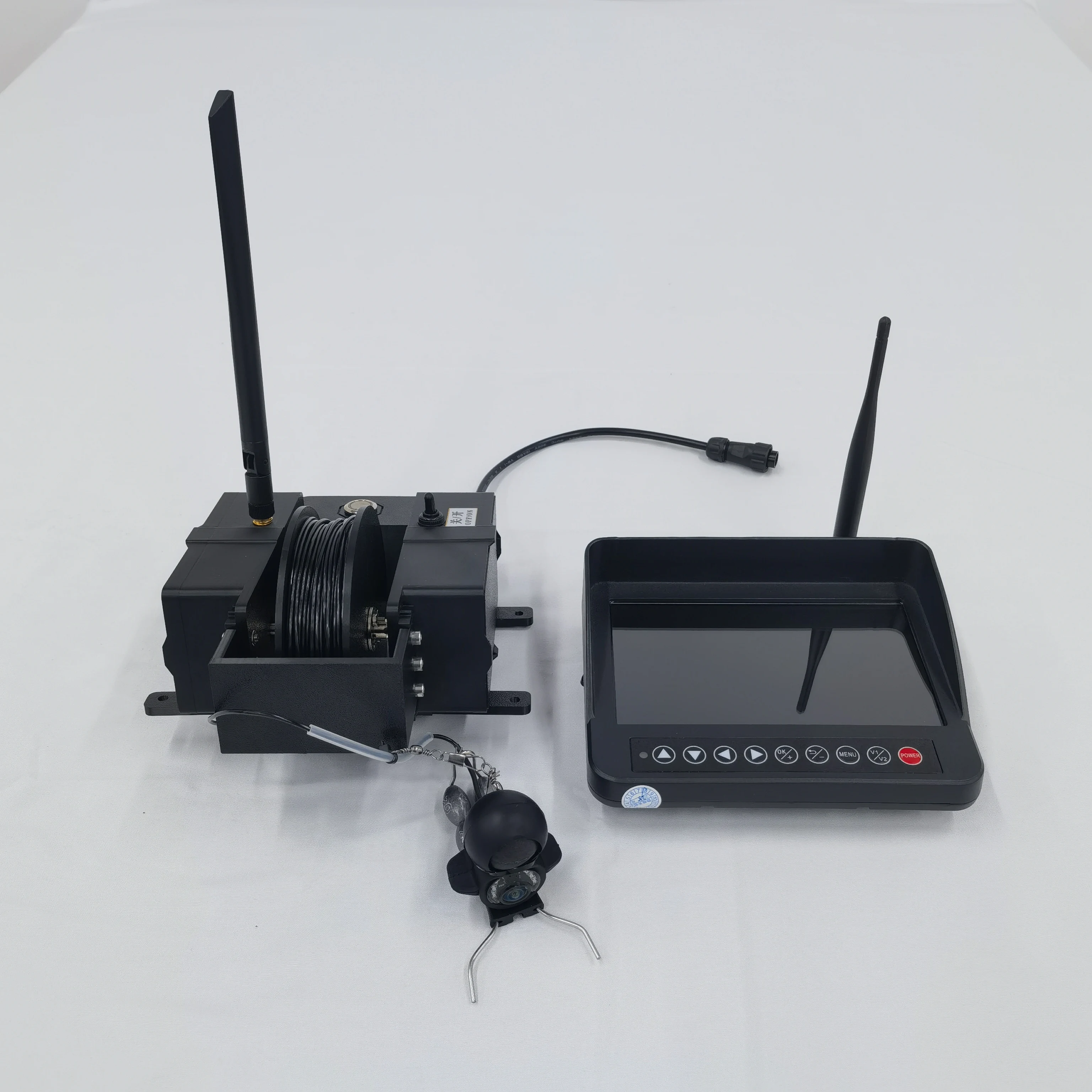 Wireless video  1080P underwater view 30M cable 7 real-time display 5.8G 500M wireless range high definition