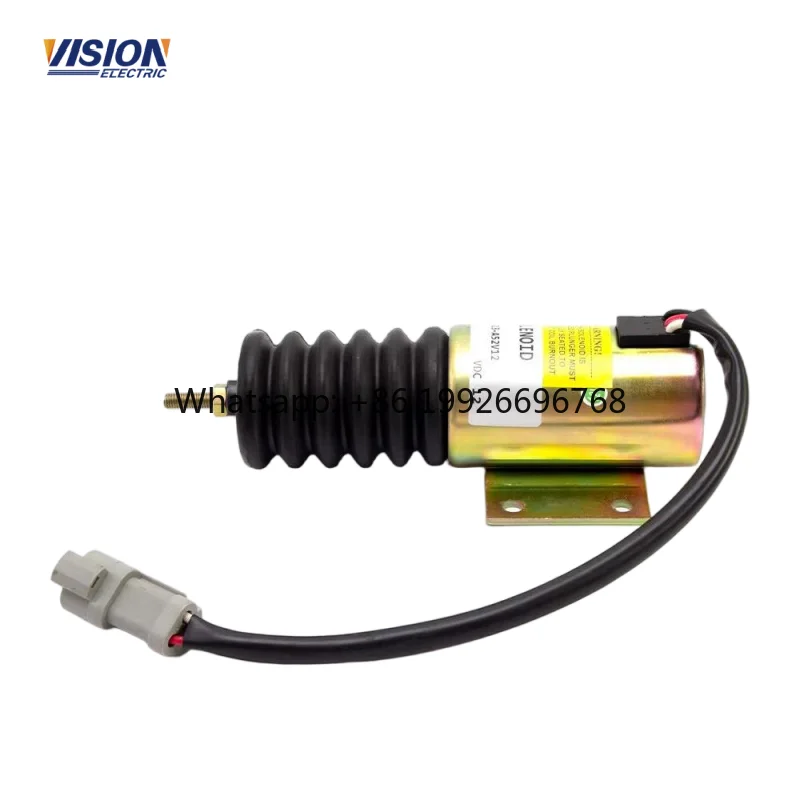 

Diesel Engine Parts Generator Spare Engine Stop Solenoid Electric Valve P613-A52V12