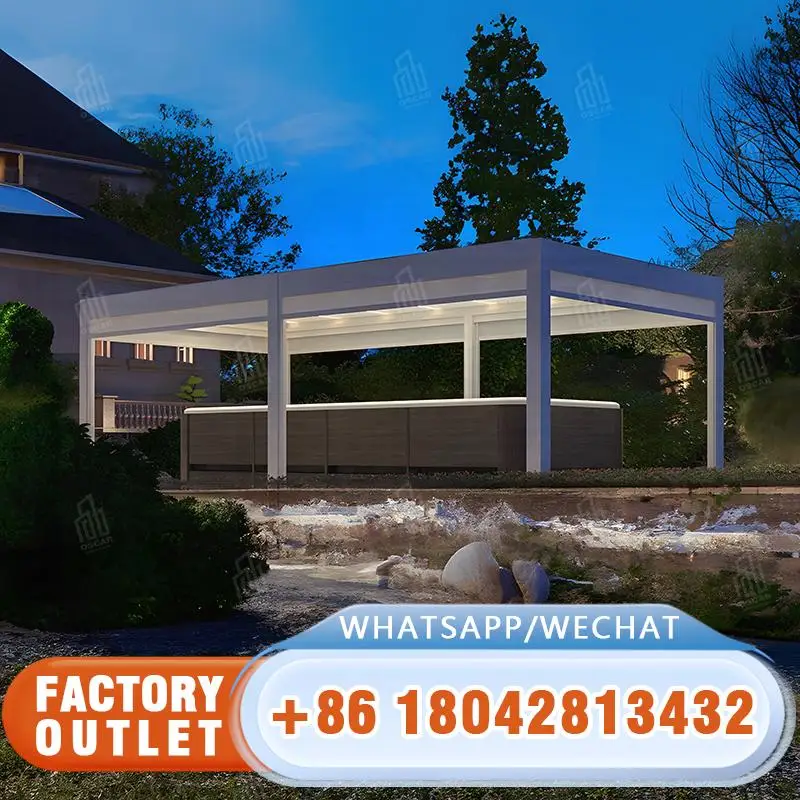 

Customizable Multi functional Outdoor Gazebo Pergola for European B2B Clients Ideal for Garden Parties Creative Solution