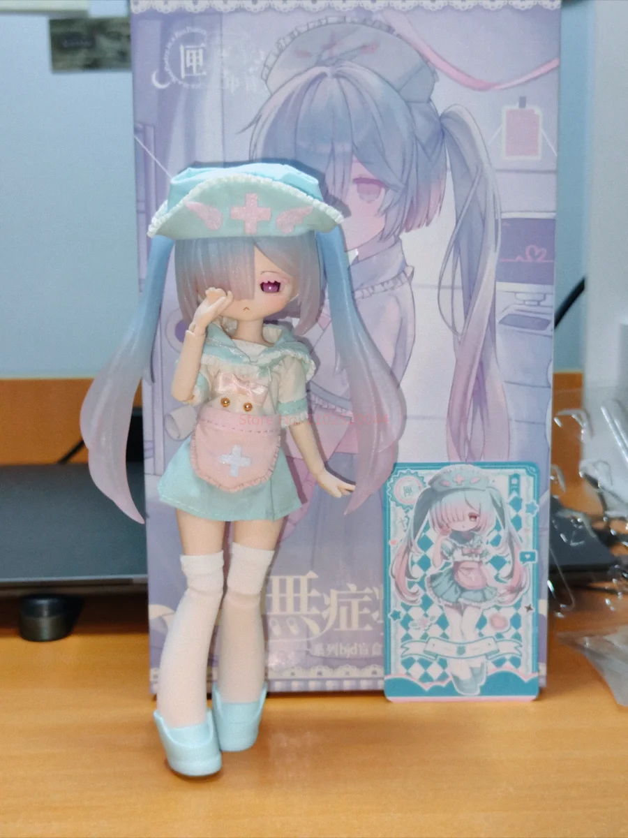 

Новый 1/12 Bjd Xiazhongshi асимметричная серия Bjd слепая коробка шарнирная кукла аниме фигурка игрушка милые коллекционные подарки на день рождения