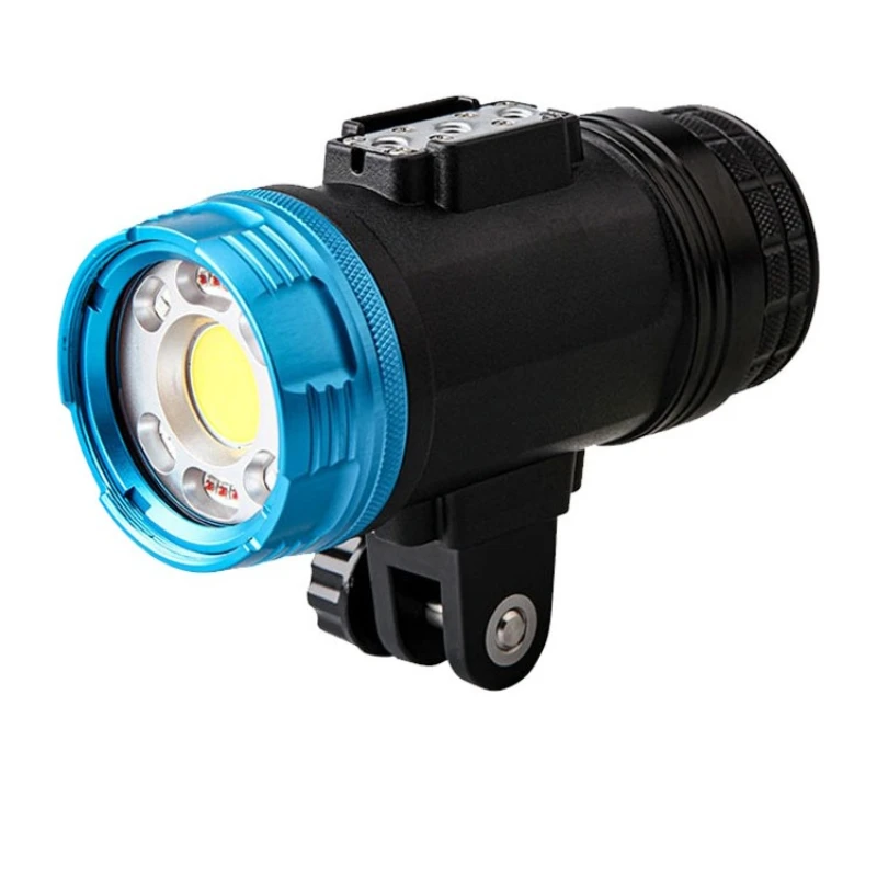 7000 underwater red and blue two-color diving photography fill light flash