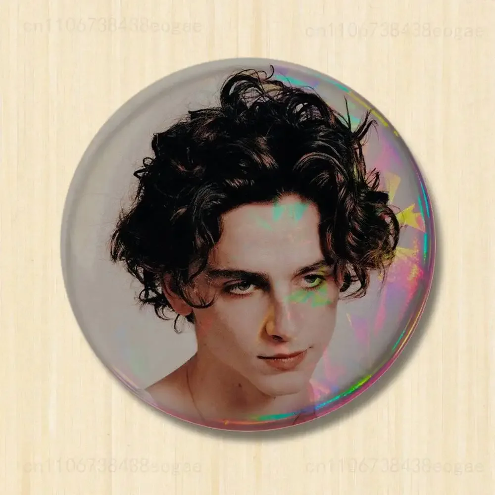 T-Timothee Actor Chalamet Button pins decorative hats cute brooches lapel pins jewelry badges fashion for clothing collars