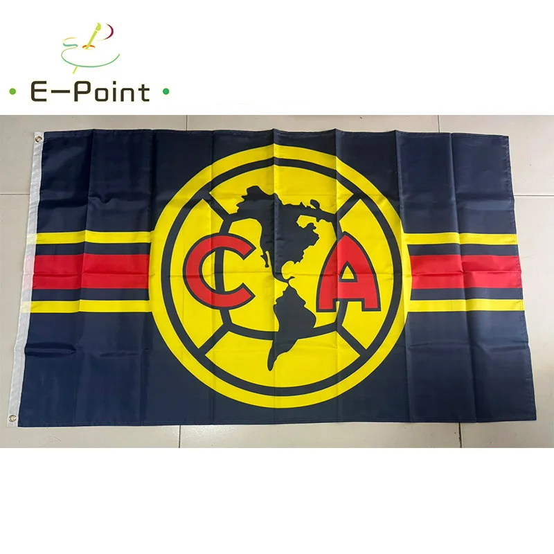 Club América Flag 3ft*5ft (90*150cm) Size Christmas Decorations for Home Flag Banner Gifts