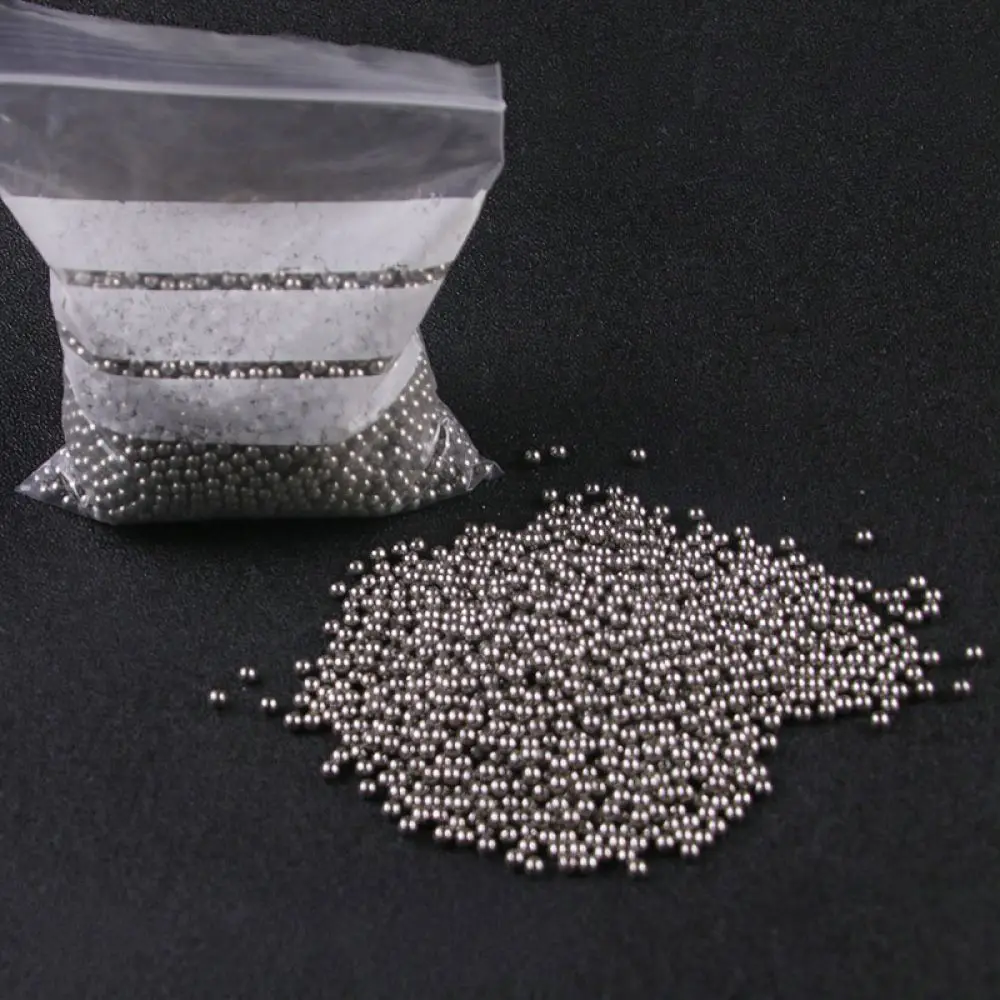 Rotary Tumbler Polishing Media Stainless Carbon Steel Beads Jewelry Surface Refining Metal Finishing Abrasive Supplies