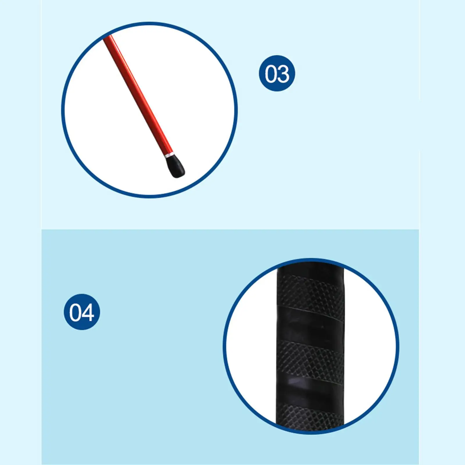 

Folding Blind Cane Walker Elderly Crutch Cane Walker Walking Cane