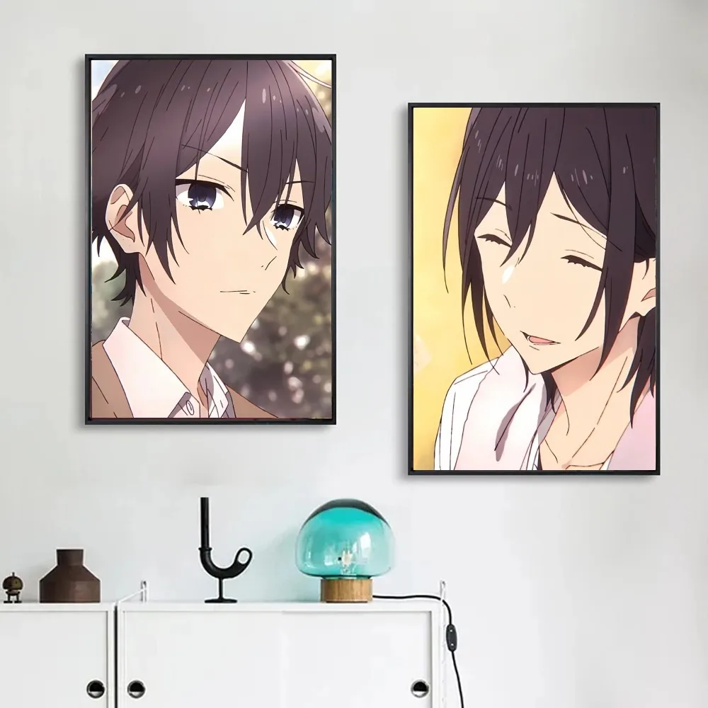 1pc Miyamura Izumi Anime Horimiya Poster Poster Art Print Bar Living Room Furniture Decor