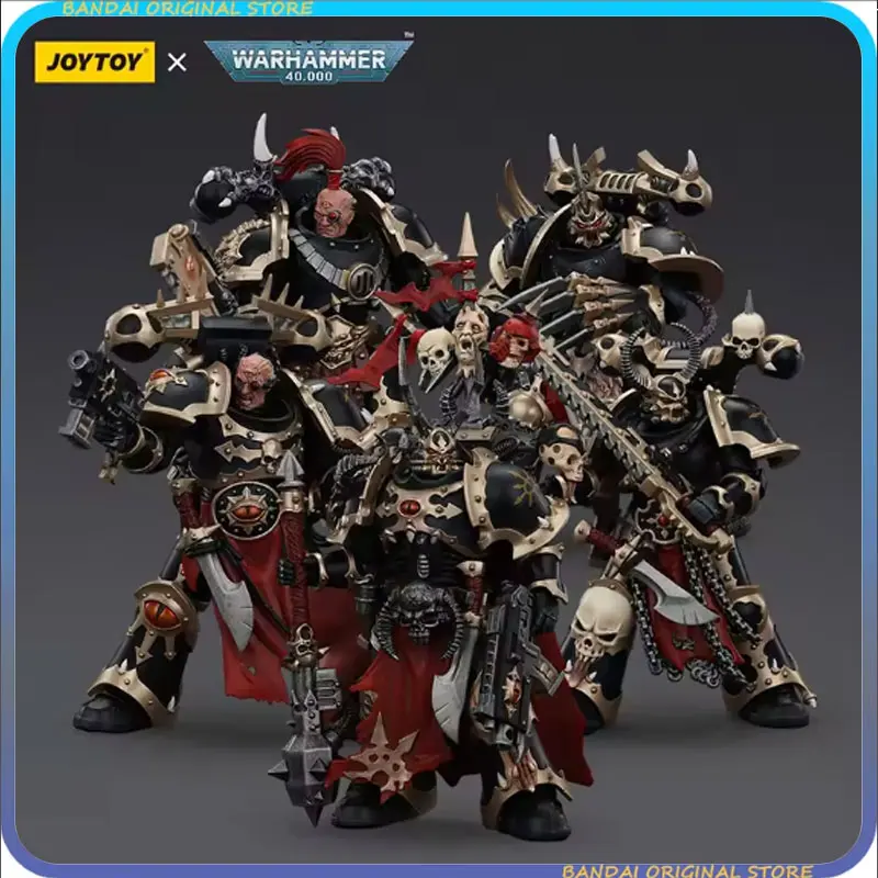 

[IN STOCK] JOYTOY Warhammer 40K 1/18 Chaos Space Marines Black Legion Chosen Champion Action Figure Soldier Figurine Model Toy